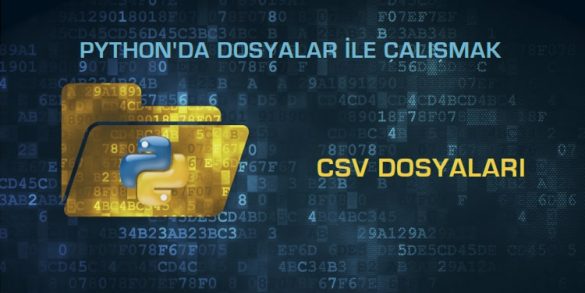 9- CSV Dosyaları ile Çalışmak 1