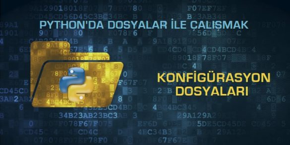 python konfigürasyon dosyaları config ini yaml toml